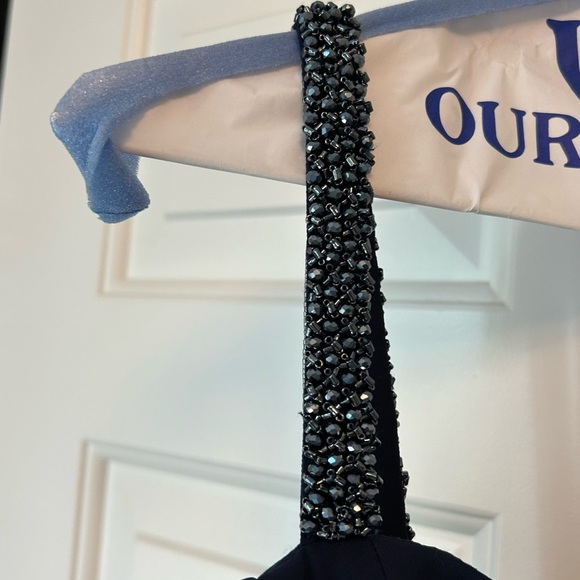 Cameron Blake Navy Evening Gown - Picture 6 of 10